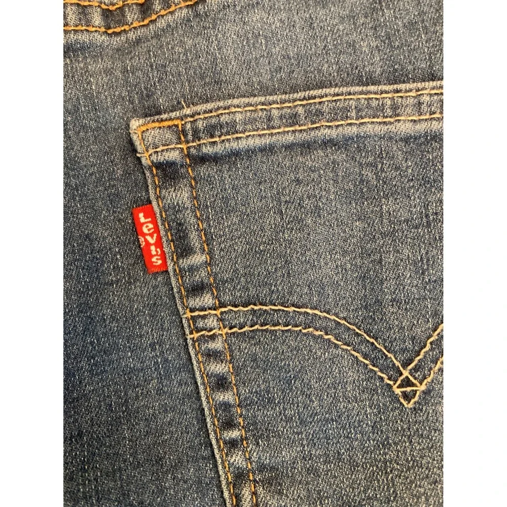 Levis 512 Slim Taper Jeans Boys Size 12 Regular Medium Wash Blue W26 L27 Denim